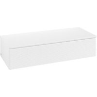 V&B Sideboard mit Frontstruktur Antao 120x26,8x50cm, WBP botti., wh. m Lac von Villeroy & Boch