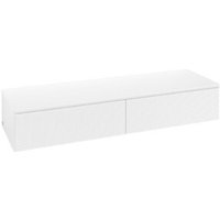 V&B Sideboard mit Frontstruktur Antao 160x26,8x50cm, WBP-farbe Lac, wh. m Lac von Villeroy & Boch