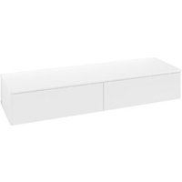 V&B Sideboard ohne Frontstruktur Antao 160x26,8x50cm, WBP w. wal, wh. m Lac von Villeroy & Boch