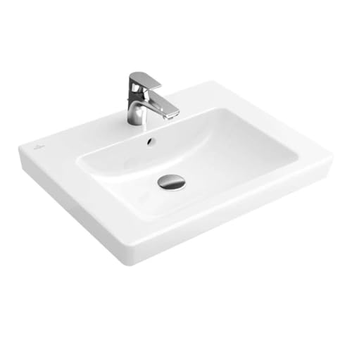 V&B Villeroy und Boch Subway 2.0 Waschtisch Waschbecken 60 cm weiß 7113F001 von Villeroy & Boch