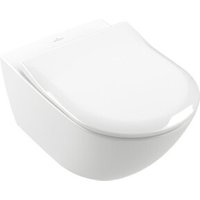 V&B WC-Sitz Slimseat Subway 2.0 m Quick Rel./Softcl., Scharn. ES, weiß von Villeroy & Boch