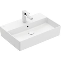 V&B Waschtisch Memento 2.0 60x42cm, Hahnl., m ÜL, st. white C-plus von Villeroy & Boch