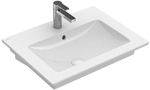 V&B Waschtisch VENTICELLO 41246501 m ÜL, 650x500mm Weiss von Villeroy & Boch