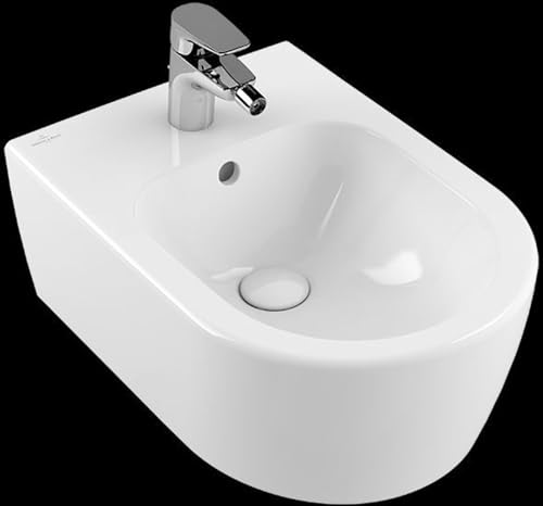 VB Bidet Avento 5405 370x530mm mit Überlauf wandhängend Weiß Alpin von Villeroy & Boch