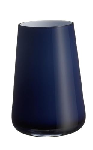 Villeroy und Boch Numa Vase Midnight Sky, 20 cm, Glas, Blau von Villeroy & Boch