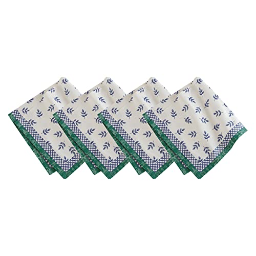 Villeroy & Boch Villeroy and Boch Oversized Fabric Napkins, by 21 Inches, Set of 4 Switch 3 übergroße Stoffservietten, 53,3 x 53,3 cm, 4 Stück, Baumwolle, Mehrfarbig, 19" x 13" von Villeroy & Boch