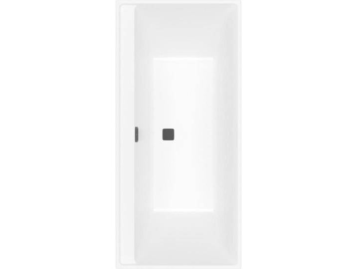 Villeroy & Boch, Badewanne, V&B Einbauwanne COLLARO 1600x750 m Ab u Überlgrt. bl ma Sto wh (160 cm, 75 cm) von Villeroy-&-Boch