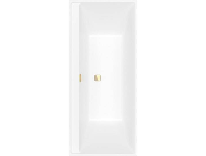 Villeroy & Boch, Badewanne, V&B Einbauwanne COLLARO 170x75 m Ab u Überlgrt. gold stone white (170 cm, 75 cm) von Villeroy-&-Boch