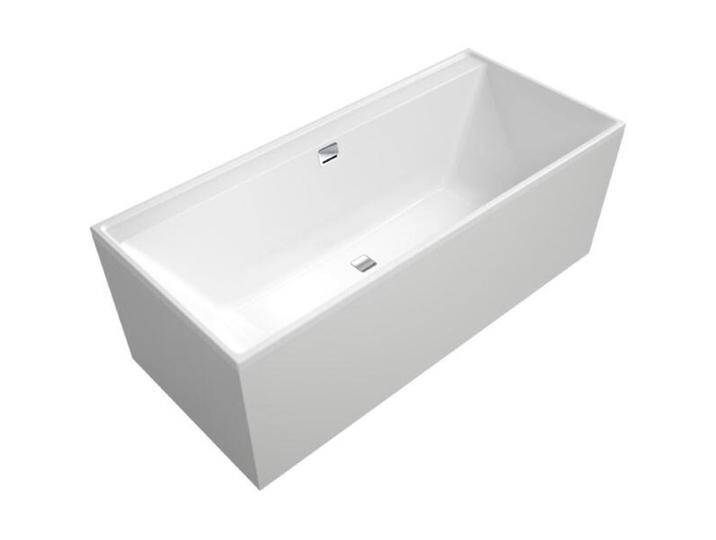 Villeroy & Boch, Badewanne, V&B Einbauwanne COLLARO 180x80 m Ab u Überlgrt. chr we (180 cm, 80 cm) von Villeroy-&-Boch