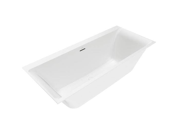 Villeroy & Boch, Badewanne, V&B Einbauwanne SUBWAY 3.0 DUO R-eck1700x750mm stone white (170 cm, 75 cm) von Villeroy-&-Boch