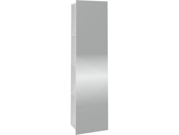 Villeroy & Boch, Badezimmerschrank, V&B Spiegelregal SUBWAY 3.0 450x1700x300mm Regal li Brilliant White von Villeroy-&-Boch
