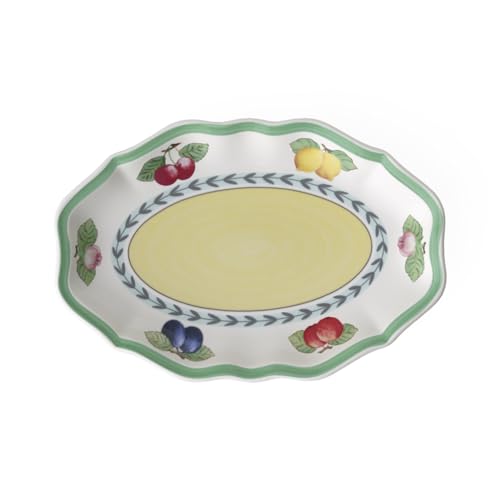 Villeroy und Boch French Garden Fleurence Beilagenschale, Premium Porzellan, Weiß/Bunt von Villeroy & Boch