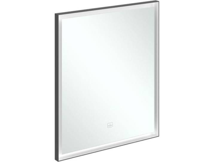 Villeroy & Boch, Spiegel, V&B Spiegel SUBWAY 3.0 650x750x47,5mm bi (Black ma White Matt) von Villeroy-&-Boch