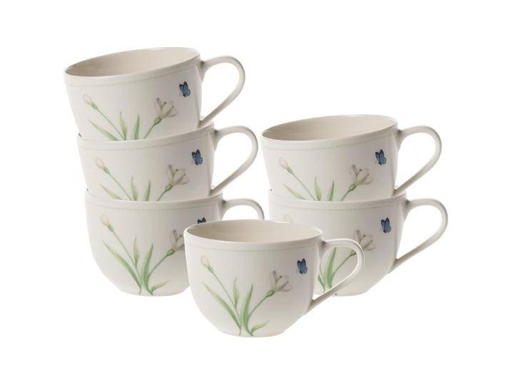 Villeroy & Boch, Tasse, Multipack Colourful Spring Kaffee-Obertasse - 6 Stück (230 ml, 6 x) von Villeroy-&-Boch
