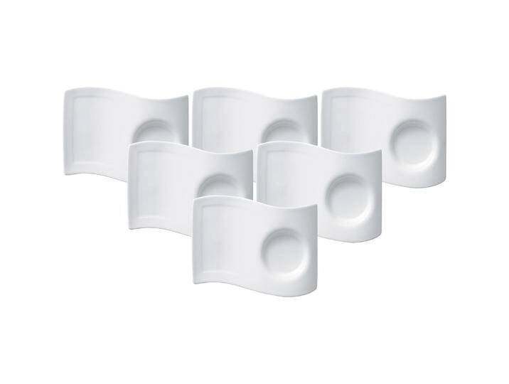 Villeroy & Boch, Tasse, Multipack NewWave Caffè Partyplate mittel - 6 Stück (6 x) von Villeroy-&-Boch