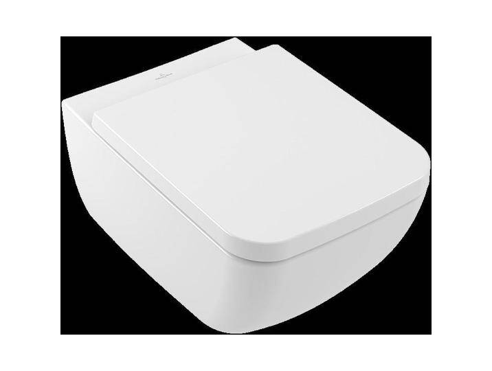 Villeroy & Boch, Toilette + Bidet, Collaro Combi-Pack, Wand-Tiefspül-WC mit DirectFlush, mit WC-Sitz, 4626HS von Villeroy-&-Boch