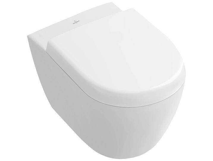 Villeroy & Boch, Toilette + Bidet, Tiefspl-WC Subway compact 2.0 verkrzt DirectFlush offener Splrand mit CeramicPlu Villeroy & Boch, Toilette + Bidet, Tiefspl-WC Subway compact 2.0 verkrzt DirectFlush offener Splrand mit CeramicPlu von Villeroy-&-Boch