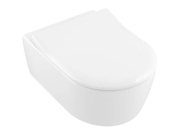Villeroy & Boch, Toilette + Bidet, V&B Combi-Pack AVENTO m WWC ti. DF und WC-Sitz SlimSeat we von Villeroy-&-Boch