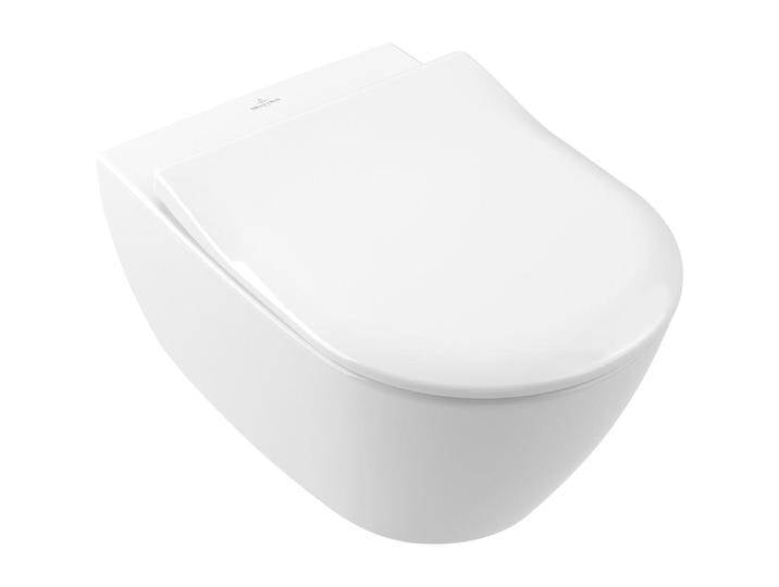 Villeroy & Boch, Toilette + Bidet, WC-Set Subway 2.0 DirctFlush offener Splrand wei wandhngend mit WC-Sitz Absenkau Villeroy & Boch, Toilette + Bidet, WC-Set Subway 2.0 DirctFlush offener Splrand wei wandhngend mit WC-Sitz Absenkau von Villeroy-&-Boch