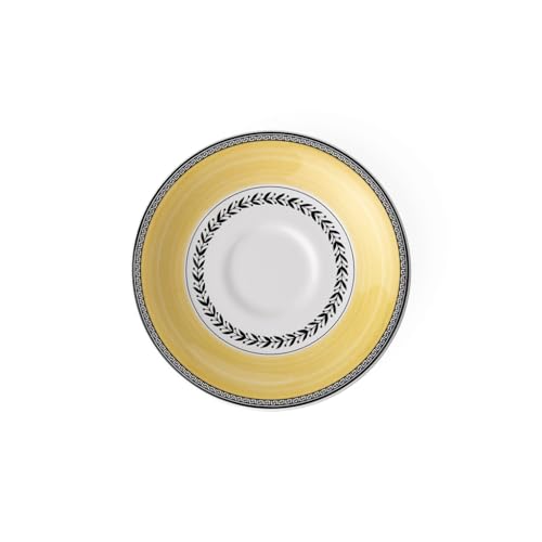 Villeroy und Boch Audun Ferme Mokka-/Espressountertasse, 14 cm, Premium Porzellan, Weiß/Bunt von Villeroy & Boch