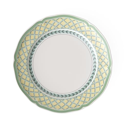Villeroy und Boch French Garden Orange Speiseteller, 26 cm, Premium Porzellan, Weiß/Bunt von Villeroy & Boch