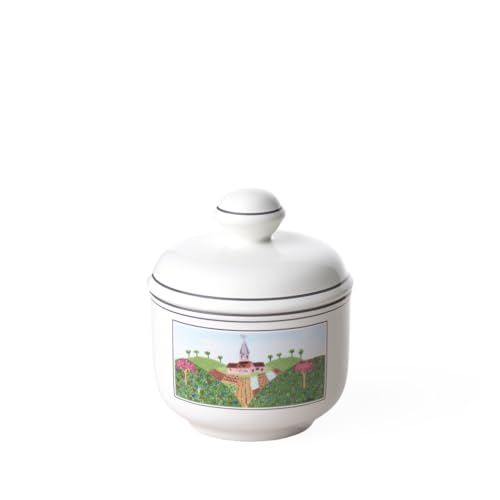 Villeroy & Boch Design Naif Zuckerdose, 200 ml, Höhe: 11 cm, Premium Porzellan, Bunt Villeroy & Boch Design Naif Zuckerdose, 200 ml, Höhe: 11 cm, Premium Porzellan, Bunt von Villeroy & Boch
