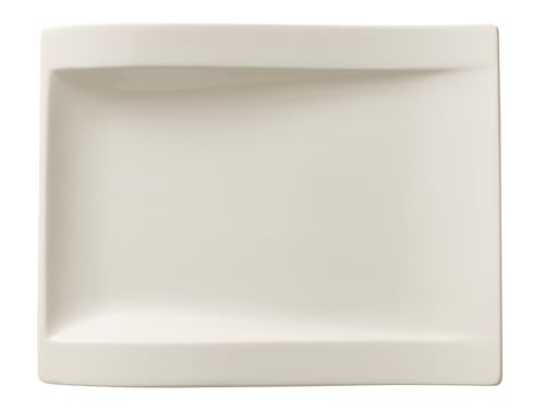 Villeroy & Boch – Newwave Rechteckiger Frühstücksteller Weiß, Spülmaschinenfest, Mikrowellensicher, Teller Keramik, Speiseteller, Essteller, Geschirr, Premium Porzellan Villeroy & Boch – Newwave Rechteckiger Frühstücksteller Weiß, Spülmaschinenfest, Mikrowellensicher, Teller Keramik, Speiseteller, Essteller, Geschirr, Premium Porzellan von Villeroy & Boch