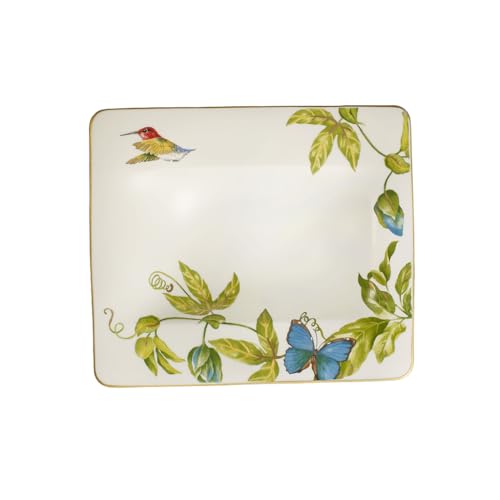 Villeroy & Boch Amazonia quadratischer Suppenteller, Edles Geschirr aus Premium Bone Porzellan, 24 x 24 cm von Villeroy & Boch