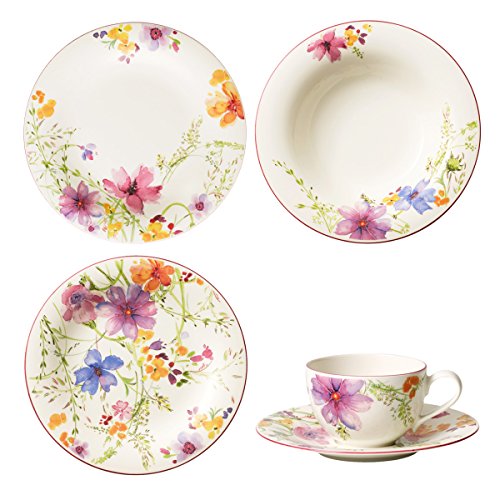 Villeroy & Boch 10-4100-30 Mariefleur Basic Geschirr-Set 30-teilig von Villeroy & Boch