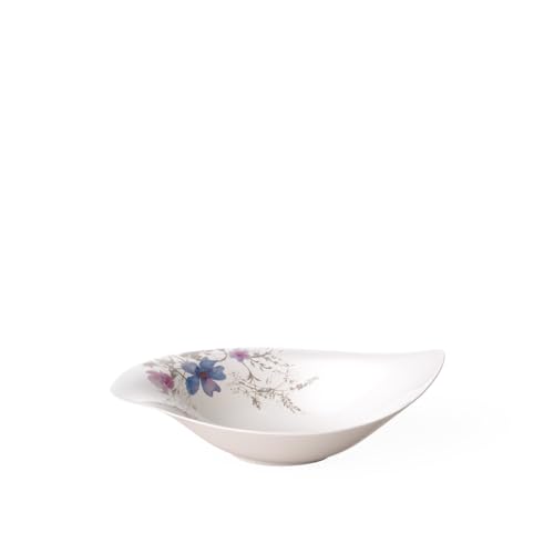 Villeroy und Boch - Mariefleur Gris Serve und Salad Salatschüssel, Schüssel für Beilagen und Salate, 36 x 24 cm, Premium Porzellan, weiß/bunt Villeroy und Boch - Mariefleur Gris Serve und Salad Salatschüssel, Schüssel für Beilagen und Salate, 36 x 24 cm, Premium Porzellan, weiß/bunt von Villeroy & Boch
