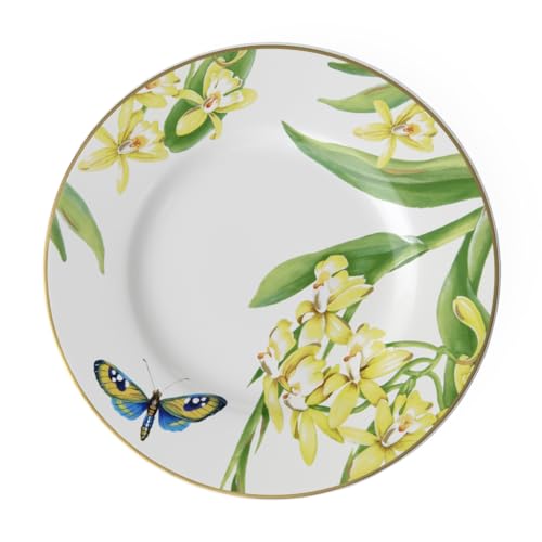 Villeroy & Boch 10-4381-2650 Amazonia Anmut Frühstücksteller, Porzellan Grün 19.5x19.600000000000001x4.5999999999999996 cm von Villeroy & Boch