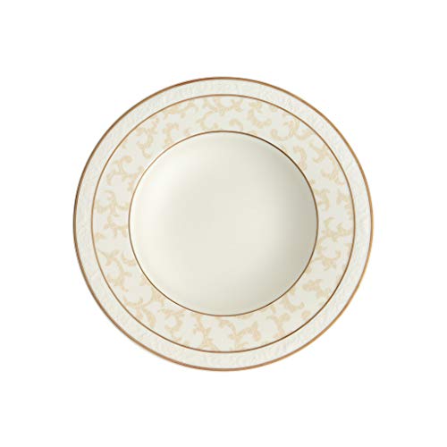 Villeroy & Boch 10-4390-2700 Ivoire Suppenteller, Porzellan, 1043902700 von Villeroy & Boch