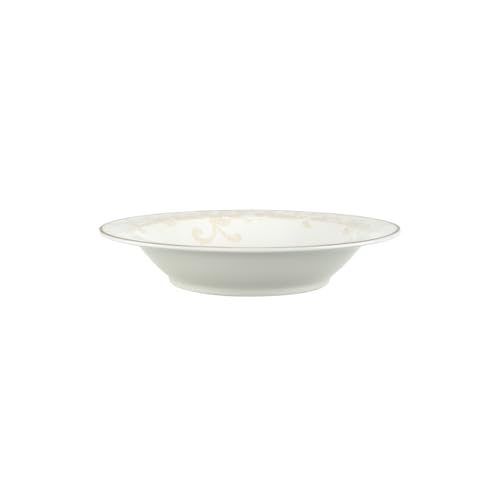 Villeroy & Boch 10-4390-3821 Ivoire Salatschale, Porzellan, Gold/Weiß/Beige, 44.5 x 33.2 x 4 cm, 1 Einheiten von Villeroy & Boch