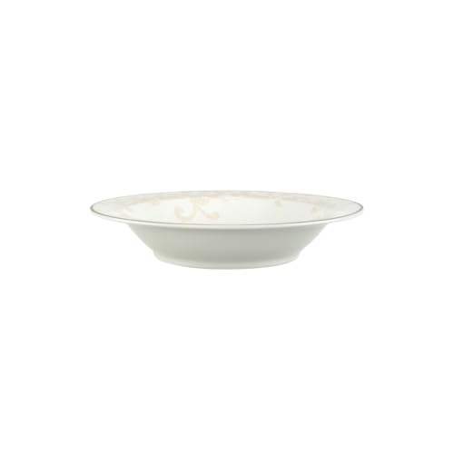 Villeroy & Boch 10-4390-3821 Ivoire Salatschale, Porzellan, Gold/Weiß/Beige, 44.5 x 33.2 x 4 cm, 1 Einheiten von Villeroy & Boch