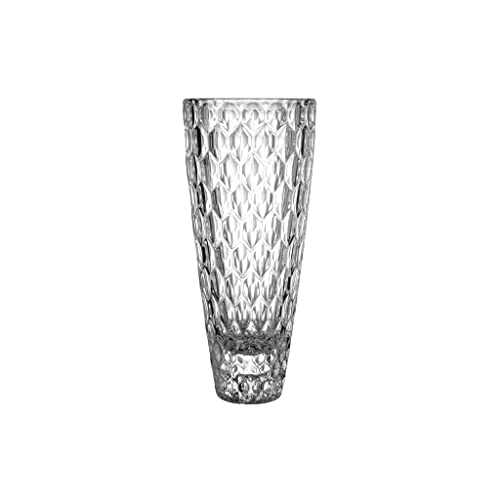 Villeroy und Boch - Boston Kerzenständer, eleganter, dekorativer Ständer für Stabkerzen, Kristallglas, klar, 9,4 cm von Villeroy & Boch