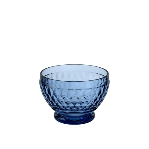 Villeroy und Boch Boston Coloured Dessertschale, 430 ml, Kristallglas, Klar/Blau Villeroy und Boch Boston Coloured Dessertschale, 430 ml, Kristallglas, Klar/Blau von Villeroy & Boch