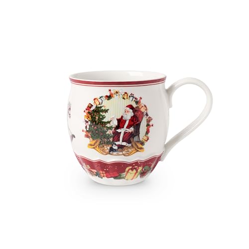 Villeroy & Boch – Toy'S Fantasy Jumbobecher, Weihnachten Tasse, Weihnachtstasse, Weihnachtsbecher, Becher Weihnachten, Kaffeebecher, Tasse Winter, Kaffeetasse, Wintertasse Kaffee, Premium Porzellan von Villeroy & Boch