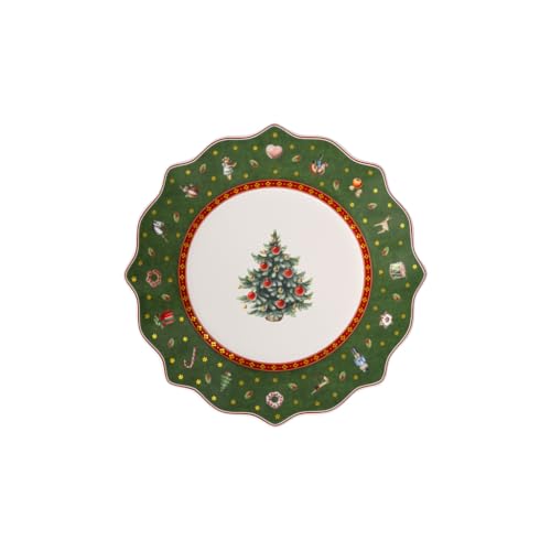 Villeroy & Boch Toy's Delight Grüner Frühstücksteller, 24 cm, Premium Porzellan Villeroy & Boch Toy's Delight Grüner Frühstücksteller, 24 cm, Premium Porzellan von Villeroy & Boch