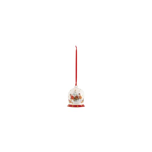 Villeroy & Boch - Annual Christmas Edition, Glocke 2021, 6x6x7cm, Premium Porzellan, Mehrfarbig von Villeroy & Boch