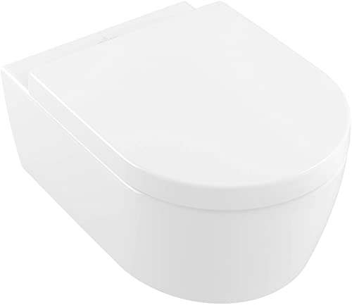 V&B Combi-Pack Avento C-plus DirektFlush + WC Sitz Softclose + QR weiss von Villeroy & Boch