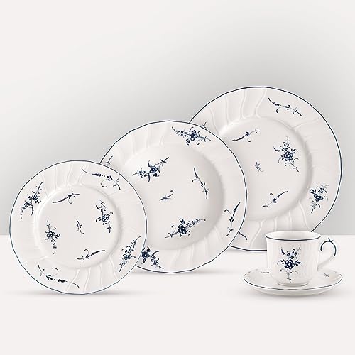 Villeroy & Boch Alt Luxemburg Kombi Set 30-tlg. Porzellan Blau von Villeroy & Boch