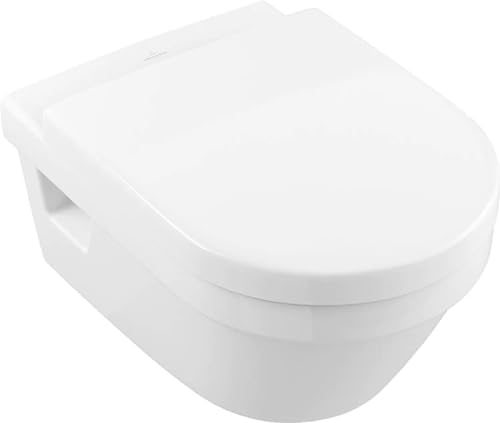 Villeroy & Boch Architectura Wand-WC Combi-Pack DirectFlush mit Softclose+Quickrelease Weiß von Villeroy & Boch