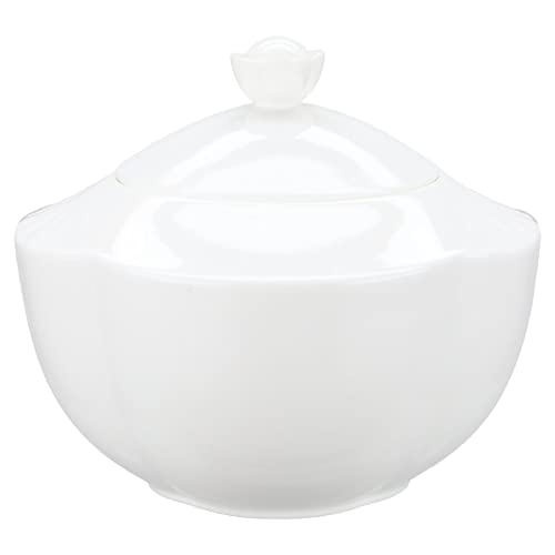 Villeroy & Boch Arco Weiß Porzellan Zuckerdose Modern Round 9,8 cm von Villeroy & Boch
