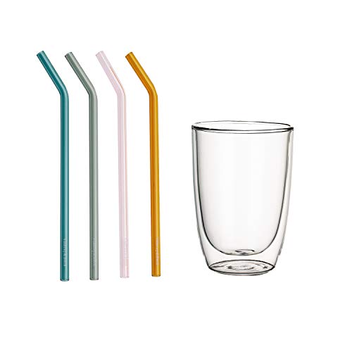 Villeroy & Boch Artesano Hot & Cold Beverages, Longdrink-Set, 8-tlg., Borosilikatglas, bunt von Villeroy & Boch