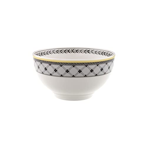 Villeroy und Boch Audun Ferme Schale, 650 ml, Premium Porzellan, Weiß/Grau Villeroy und Boch Audun Ferme Schale, 650 ml, Premium Porzellan, Weiß/Grau von Villeroy & Boch