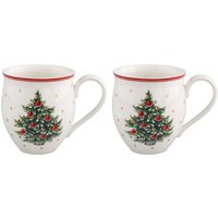 Villeroy & Boch Becher mit Henkel 2-tlg., Porzellan von Villeroy & Boch
