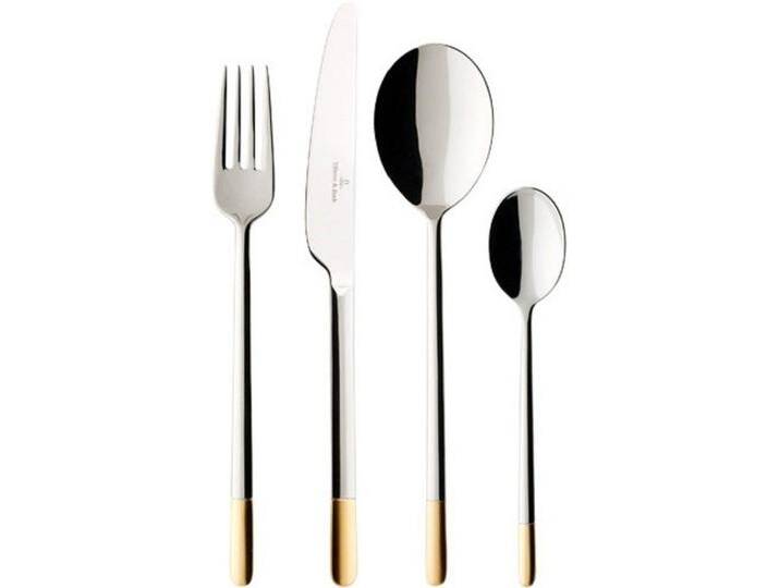 Villeroy & Boch Besteck-Set Ellateilvergoldet Tafelbesteck 24tlg. von Villeroy-&-Boch