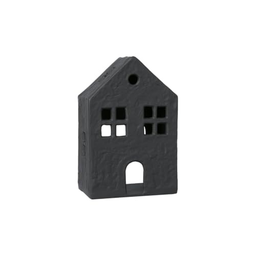 Villeroy & Boch - Black Xmas Windlicht Haus, 12x7x19 cm, Weihnachtsdekoration aus Metall, Schwarz Villeroy & Boch - Black Xmas Windlicht Haus, 12x7x19 cm, Weihnachtsdekoration aus Metall, Schwarz von Villeroy & Boch