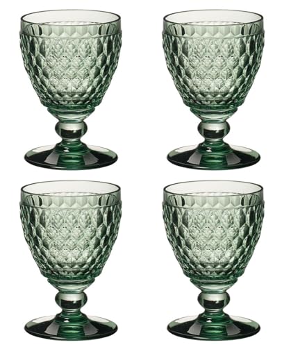 Villeroy & Boch Boston 4er Set Boston Coloured Weißweingläser grün 125ml von Villeroy & Boch