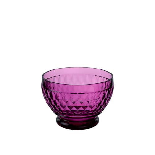 Villeroy & Boch - Boston Berry Schale, 250 Ml, Schale Aus Kristallglas Für Obst Und Snacks, Spülmaschinengeeignet, Rosa von Villeroy & Boch